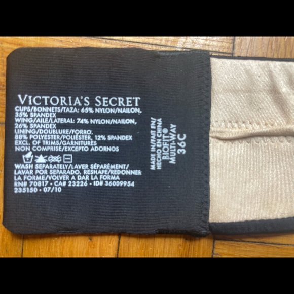 Victoria Secret black multi-way bra - Picture 5 of 5